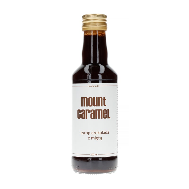 Mount Caramel Dobry Syrop - Czekolada z miętą 200 ml