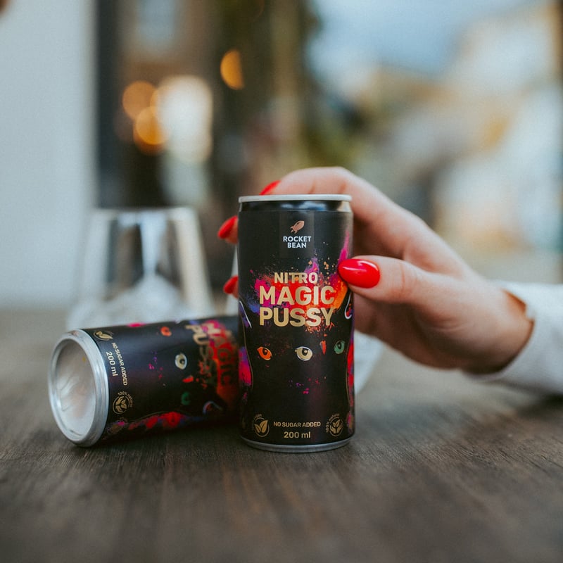 Rocket Bean - MAGIC PUSSY Kenya Cold Brew Coffee 200ml