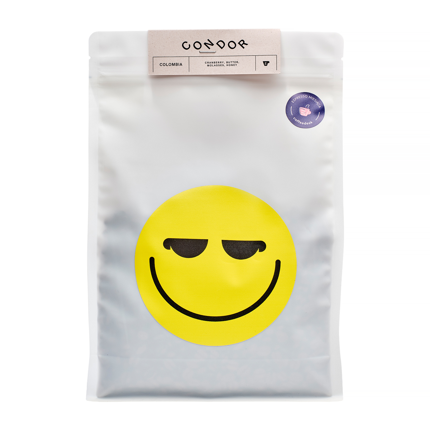 ESPRESSO MIESIĄCA: Spojka - kawa ziarnista Kolumbia Condor Washed Espresso 1 kg