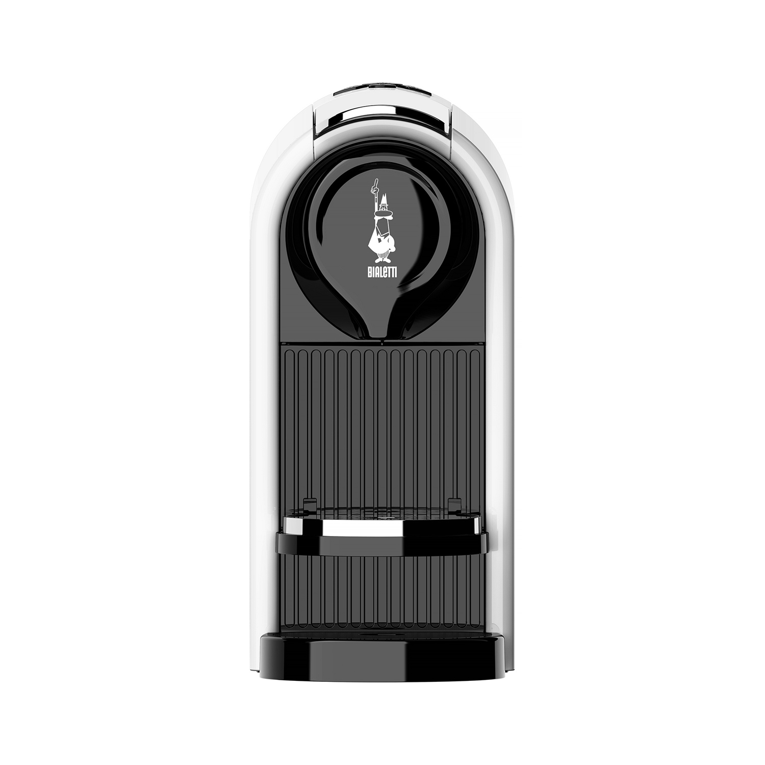 Bialetti - Capsule Coffee Maker Gioia Plus - White + 48 capsule NAPOLI