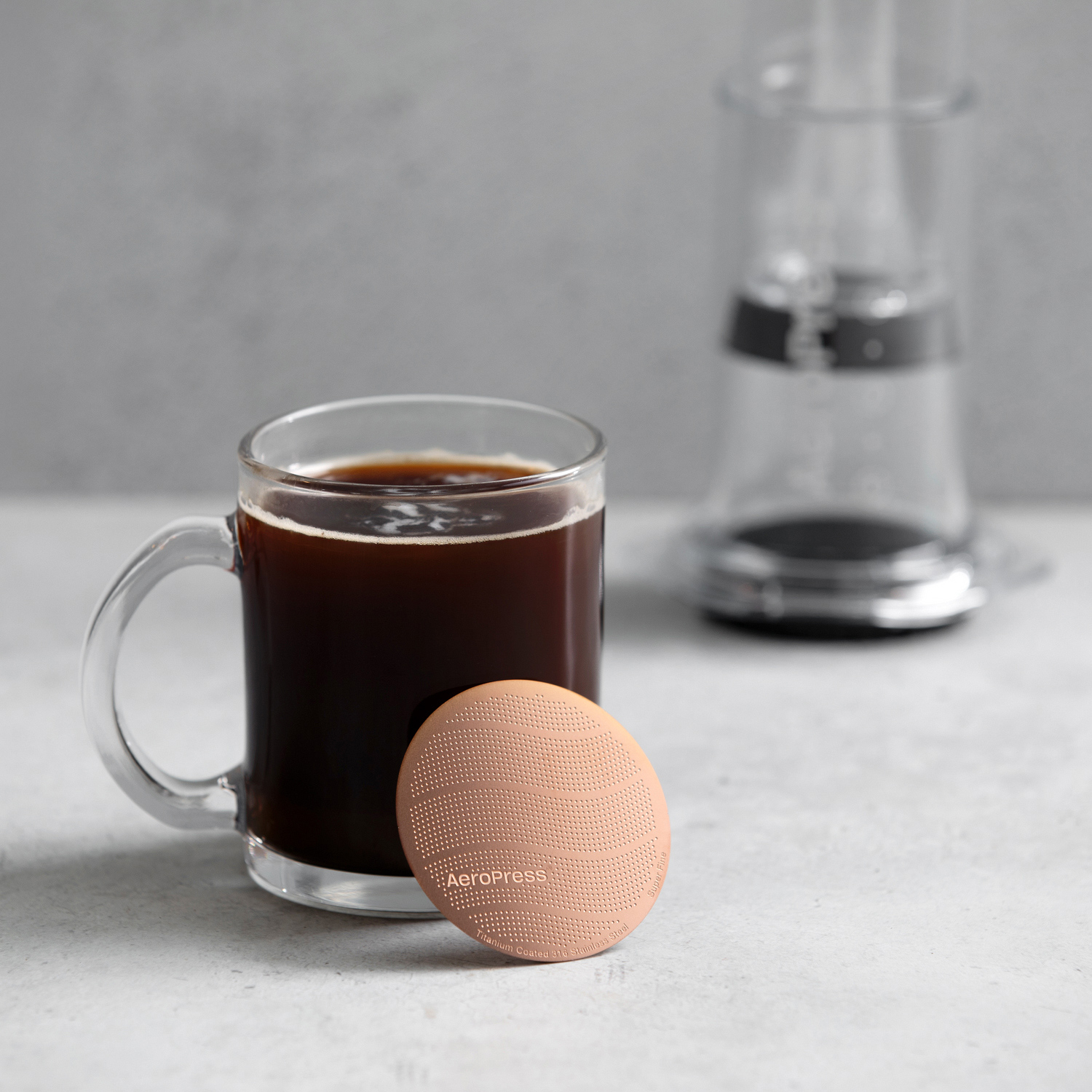 AeroPress - Złoty filtr ze stali nierdzewnej - Standard