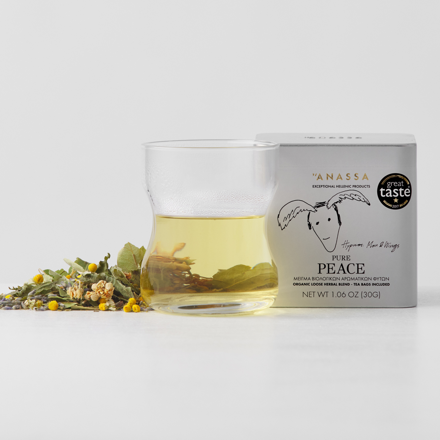 Anassa - herbatka ziołowa sypana Pure Peace - Puszka 30 g