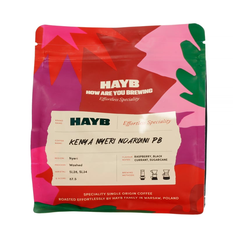HAYB - Kenya Ndaroini PB Washed Filter 250g