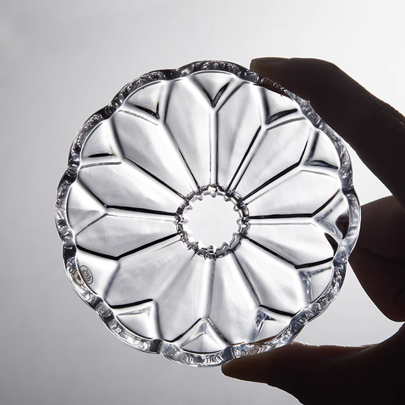 zeroHero - dripper szklany Prisma 1-2 fil. - czarny