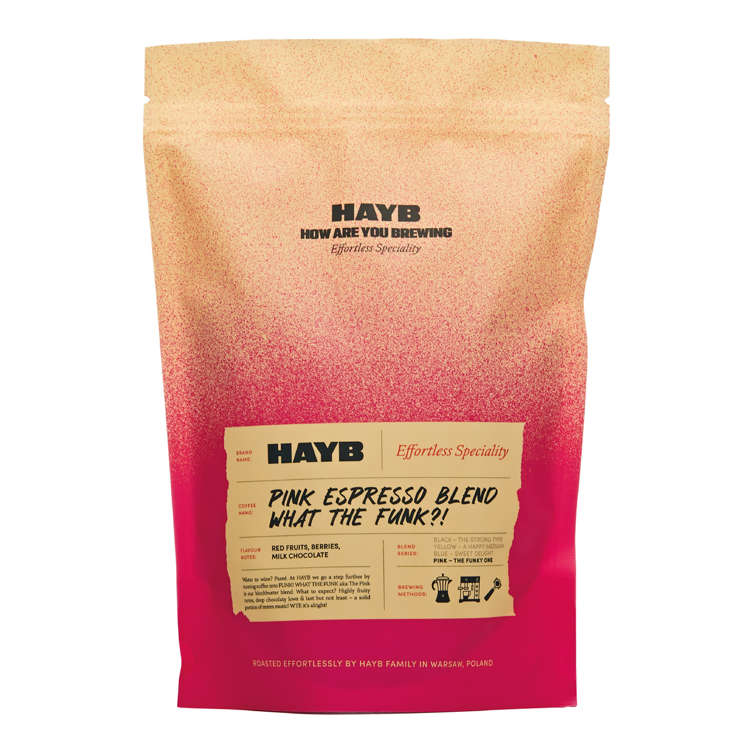 HAYB - Pink Espresso Blend WTF 1kg