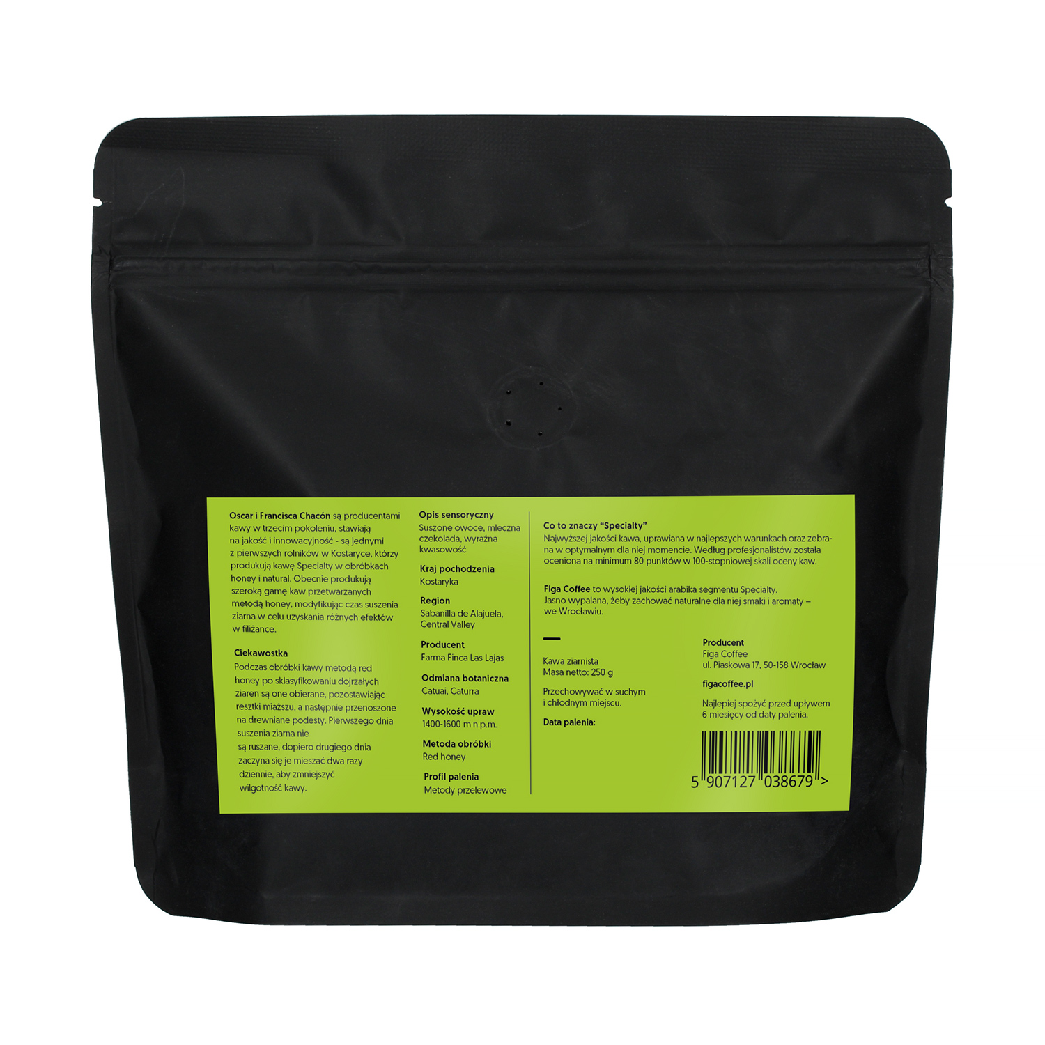 Figa Coffee - Costa Rica Las Lajas Red Honey Filter 250 g