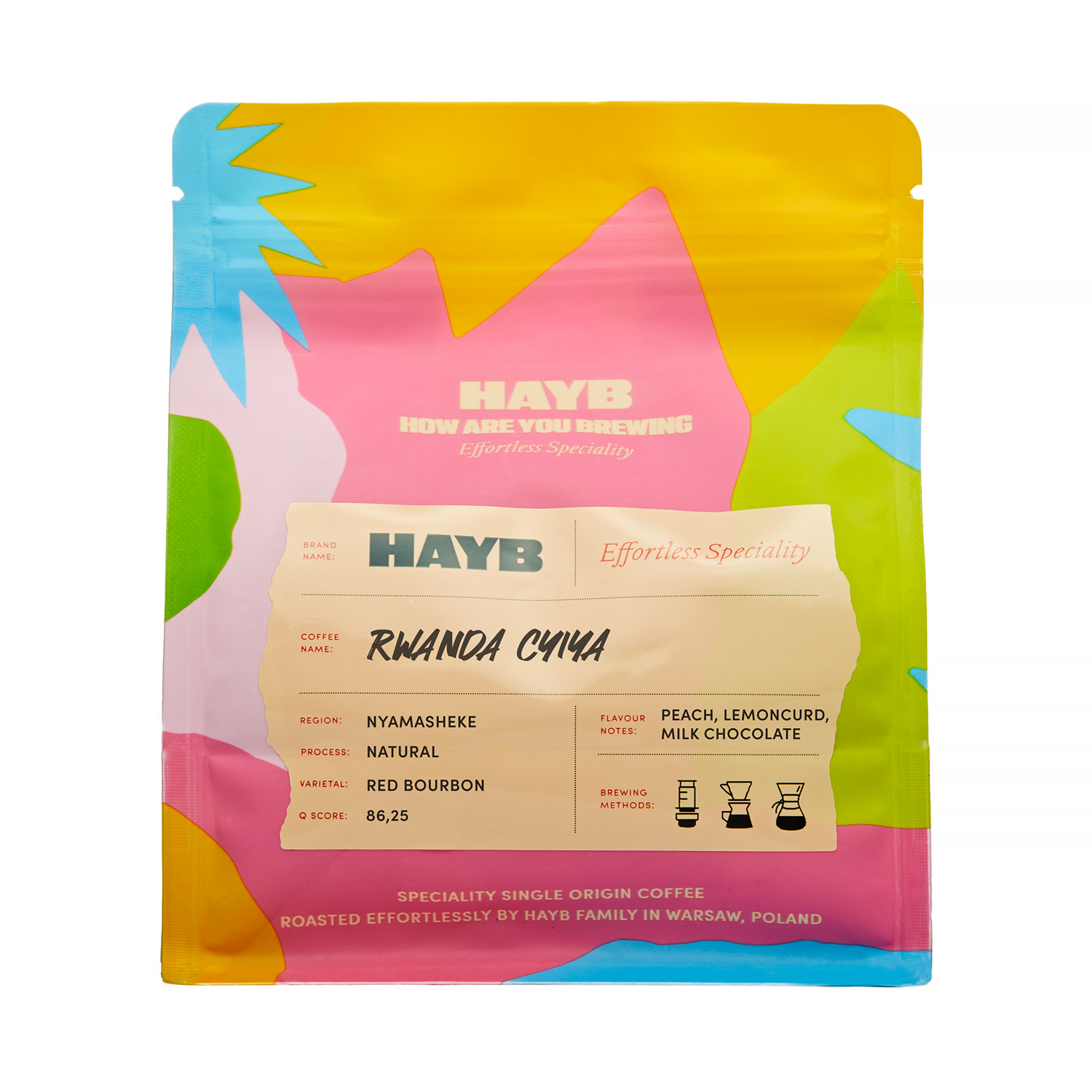 HAYB - Rwanda Cyiya Natural Filter 250 g