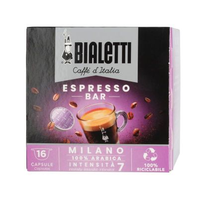 Bialetti Aluminum Nespresso Compatible Capsules - Cremoso Blend, 100 C –